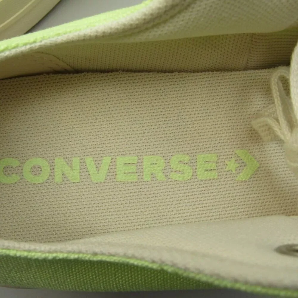 NEW CONVERSE Womens Low Citron Sneaker Tennis Shoe Green Platform Size 7.5